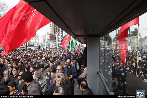 اجتماع عظیم عزاداران فاطمی