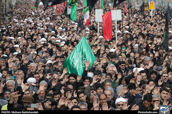 اجتماع عظیم عزاداران فاطمی