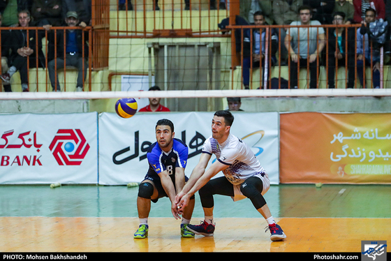 لیگ برتر والیبال مسابقه پیام مشهد و شهرداری گنبد-عکاس:محسن بخشنده/شهرآرا