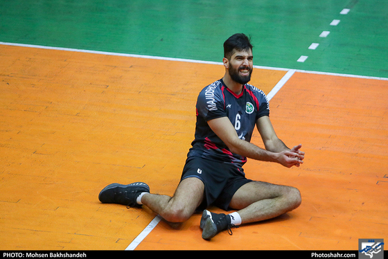 لیگ برتر والیبال مسابقه پیام مشهد و شهرداری گنبد-عکاس:محسن بخشنده/شهرآرا