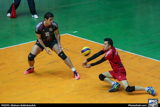 لیگ برتر والیبال مسابقه پیام مشهد و شهرداری گنبد-عکاس:محسن بخشنده/شهرآرا