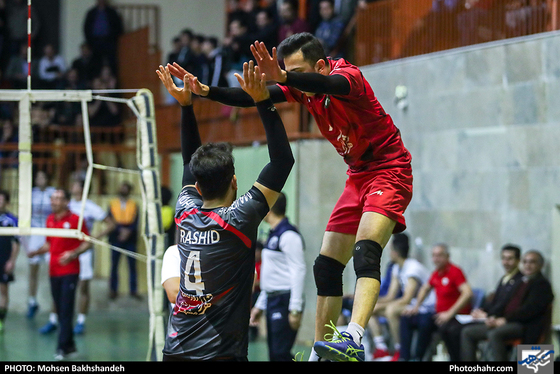 لیگ برتر والیبال مسابقه پیام مشهد و شهرداری گنبد-عکاس:محسن بخشنده/شهرآرا