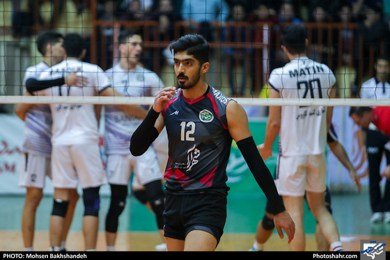 لیگ برتر والیبال مسابقه پیام مشهد و شهرداری گنبد-عکاس:محسن بخشنده/شهرآرا