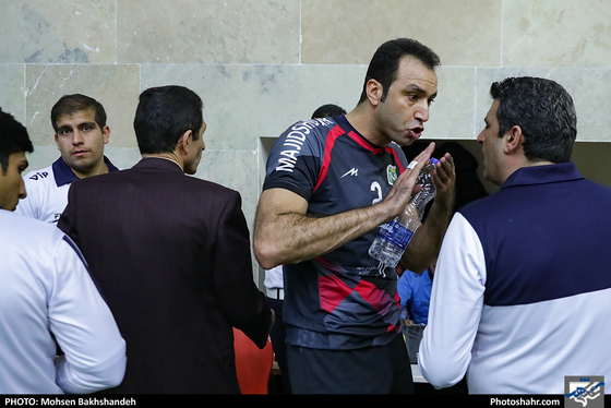 لیگ برتر والیبال مسابقه پیام مشهد و شهرداری گنبد-عکاس:محسن بخشنده/شهرآرا