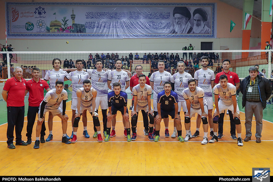 لیگ برتر والیبال مسابقه پیام مشهد و شهرداری گنبد-عکاس:محسن بخشنده/شهرآرا