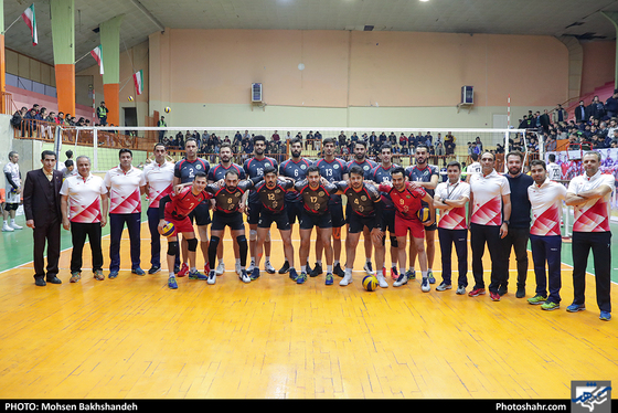 لیگ برتر والیبال مسابقه پیام مشهد و شهرداری گنبد-عکاس:محسن بخشنده/شهرآرا