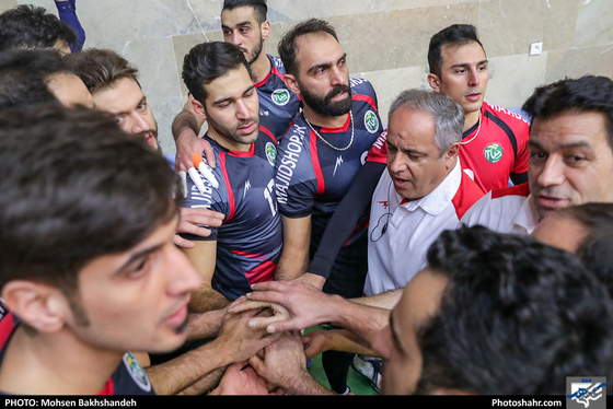 لیگ برتر والیبال مسابقه پیام مشهد و شهرداری گنبد-عکاس:محسن بخشنده/شهرآرا