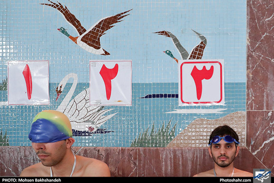 مسابقات شنا نابینایان و کم بینایان قهرمانی کشور‎