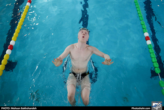 مسابقات شنا نابینایان و کم بینایان قهرمانی کشور‎