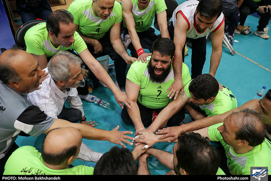 لیگ دسته یک والیبال نشسته مردان کشور-عکاس: محسن بخشنده/ شهرآرا