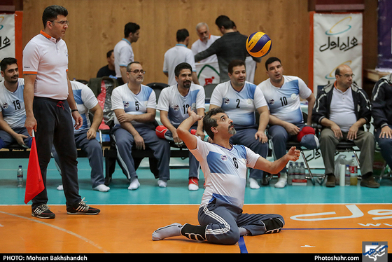 لیگ دسته یک والیبال نشسته مردان کشور-عکاس: محسن بخشنده/ شهرآرا