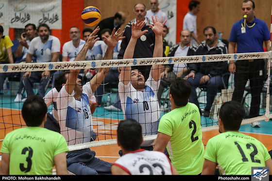 لیگ دسته یک والیبال نشسته مردان کشور-عکاس: محسن بخشنده/ شهرآرا