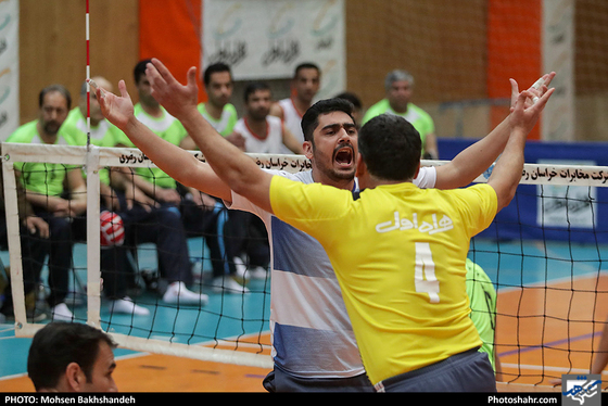لیگ دسته یک والیبال نشسته مردان کشور-عکاس: محسن بخشنده/ شهرآرا