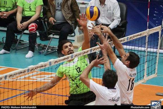 لیگ دسته یک والیبال نشسته مردان کشور-عکاس: محسن بخشنده/ شهرآرا