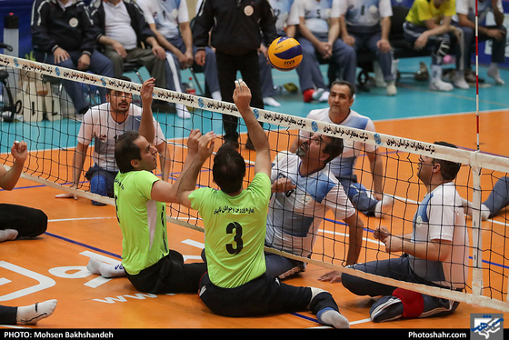 لیگ دسته یک والیبال نشسته مردان کشور-عکاس: محسن بخشنده/ شهرآرا