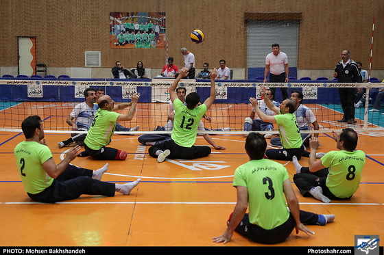 لیگ دسته یک والیبال نشسته مردان کشور-عکاس: محسن بخشنده/ شهرآرا