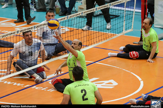 لیگ دسته یک والیبال نشسته مردان کشور-عکاس: محسن بخشنده/ شهرآرا