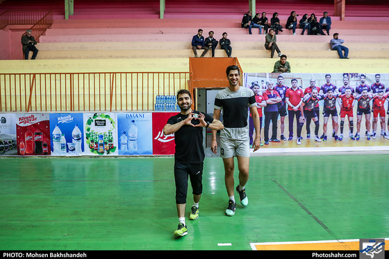 آخرین جلسه تمرین تیم والیبال پیام خراسان پیش از بازی با شهرداری سیرجان-عکاس: محسن بخشنده/ شهرآرا