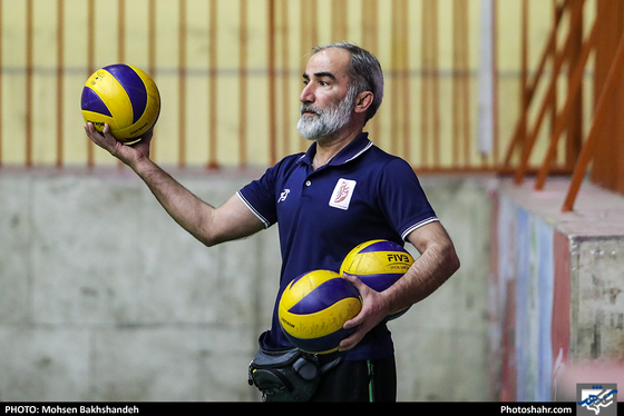 آخرین جلسه تمرین تیم والیبال پیام خراسان پیش از بازی با شهرداری سیرجان-عکاس: محسن بخشنده/ شهرآرا