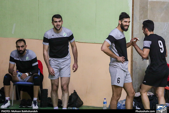 آخرین جلسه تمرین تیم والیبال پیام خراسان پیش از بازی با شهرداری سیرجان-عکاس: محسن بخشنده/ شهرآرا
