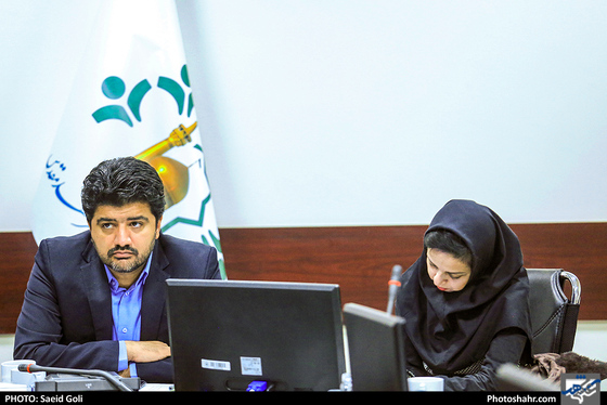 نشست خبری مجتبی  بهاروند رئیس کمیسون حمل و نقل شوارای اسلامی شهر مشهد-عکاس: سعید گلی/ شهرآرا