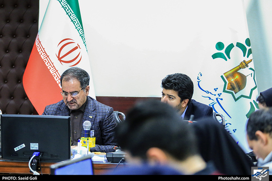 نشست خبری مجتبی  بهاروند رئیس کمیسون حمل و نقل شوارای اسلامی شهر مشهد-عکاس: سعید گلی/ شهرآرا