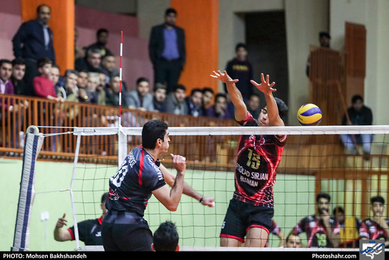 لیگ برتر والیبال / مسابقه پیام مشهد و فولاد سیرجان-عکاس: محسن بخشنده/ شهرآرا