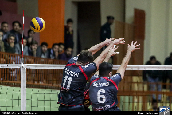 لیگ برتر والیبال / مسابقه پیام مشهد و فولاد سیرجان-عکاس: محسن بخشنده/ شهرآرا