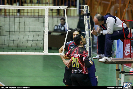 لیگ برتر والیبال / مسابقه پیام مشهد و فولاد سیرجان-عکاس: محسن بخشنده/ شهرآرا