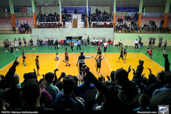 لیگ برتر والیبال / مسابقه پیام مشهد و فولاد سیرجان-عکاس: محسن بخشنده/ شهرآرا