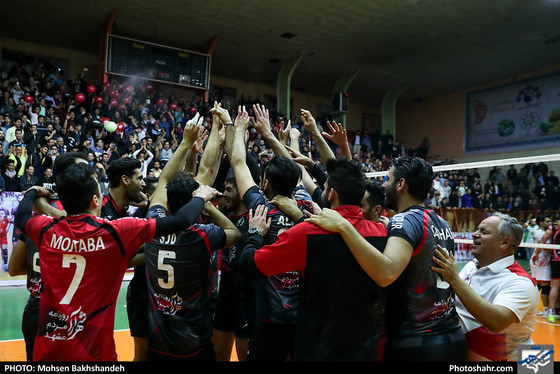لیگ برتر والیبال / مسابقه پیام مشهد و فولاد سیرجان-عکاس: محسن بخشنده/ شهرآرا