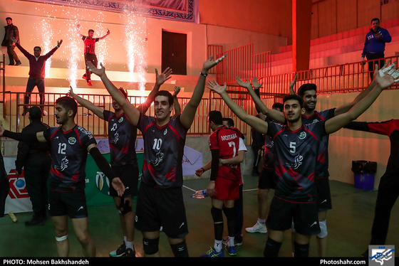 لیگ برتر والیبال / مسابقه پیام مشهد و فولاد سیرجان-عکاس: محسن بخشنده/ شهرآرا