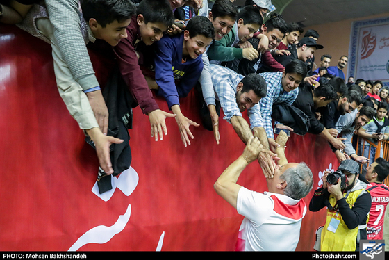 لیگ برتر والیبال / مسابقه پیام مشهد و فولاد سیرجان-عکاس: محسن بخشنده/ شهرآرا