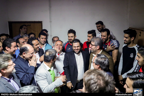 لیگ برتر والیبال / مسابقه پیام مشهد و فولاد سیرجان-عکاس: محسن بخشنده/ شهرآرا