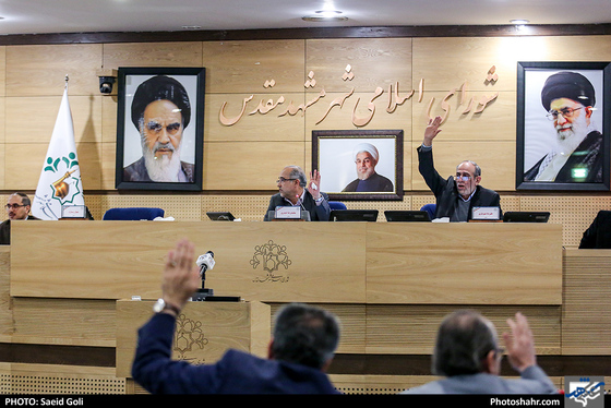 پنجاه و دومین صحن علنی شورای اسلامی شهر مشهد-عکاس:سعید گلی/ شهرآرا