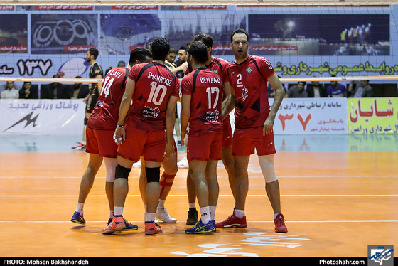 لیگ برتر والیبال / پیام مشهد و شهرداری ورامین-عکاس: محسن بخشنده/ شهرآرا