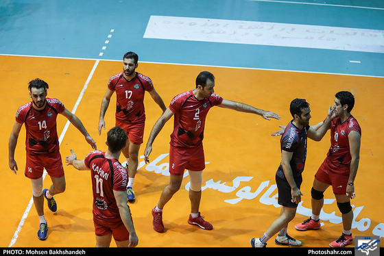 لیگ برتر والیبال / پیام مشهد و شهرداری ورامین-عکاس: محسن بخشنده/ شهرآرا