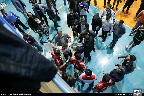 لیگ برتر والیبال / پیام مشهد و شهرداری ورامین-عکاس: محسن بخشنده/ شهرآرا