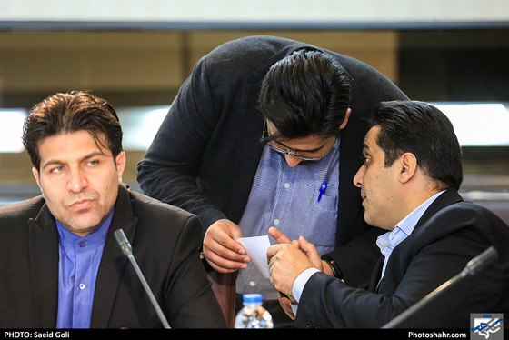 نشست خبری معاون شهردار و رئیس سازمان اجتماعی، فرهنگی شهردار مشهد-عکاس: سعید گلی/ شهرآرا