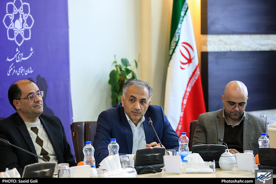 نشست خبری معاون شهردار و رئیس سازمان اجتماعی، فرهنگی شهردار مشهد-عکاس: سعید گلی/ شهرآرا