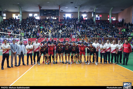 دیدار نیمه نهایی لیگ برتر والیبال / پیام مشهد مقابل شهرداری ورامین-عکاس: محسن بخشنده/ شهرآرا