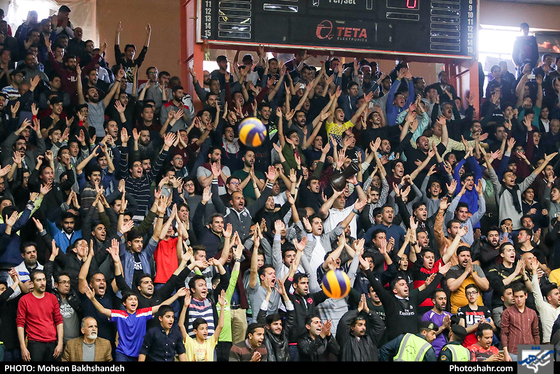دیدار نیمه نهایی لیگ برتر والیبال / پیام مشهد مقابل شهرداری ورامین-عکاس: محسن بخشنده/ شهرآرا