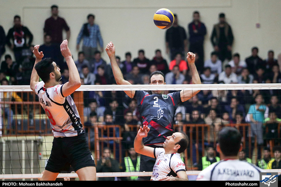 دیدار نیمه نهایی لیگ برتر والیبال / پیام مشهد مقابل شهرداری ورامین-عکاس: محسن بخشنده/ شهرآرا