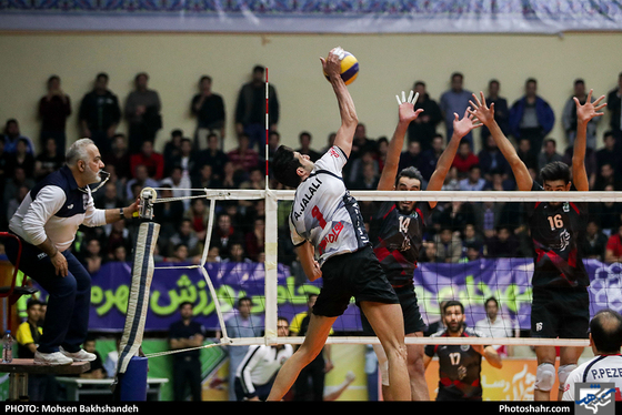 دیدار نیمه نهایی لیگ برتر والیبال / پیام مشهد مقابل شهرداری ورامین-عکاس: محسن بخشنده/ شهرآرا
