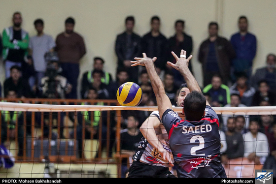دیدار نیمه نهایی لیگ برتر والیبال / پیام مشهد مقابل شهرداری ورامین-عکاس: محسن بخشنده/ شهرآرا