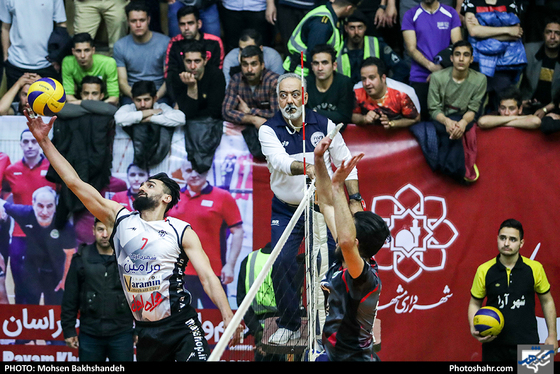 دیدار نیمه نهایی لیگ برتر والیبال / پیام مشهد مقابل شهرداری ورامین-عکاس: محسن بخشنده/ شهرآرا