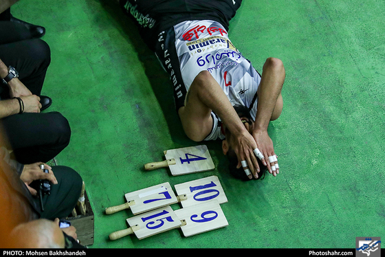 دیدار نیمه نهایی لیگ برتر والیبال / پیام مشهد مقابل شهرداری ورامین-عکاس: محسن بخشنده/ شهرآرا