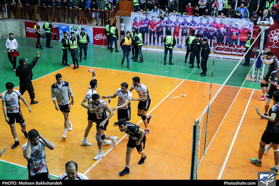 دیدار نیمه نهایی لیگ برتر والیبال / پیام مشهد مقابل شهرداری ورامین-عکاس: محسن بخشنده/ شهرآرا