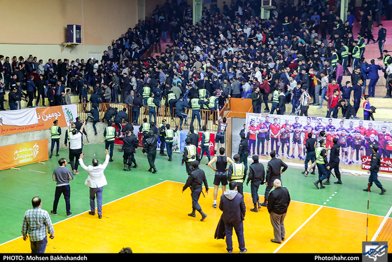 دیدار نیمه نهایی لیگ برتر والیبال / پیام مشهد مقابل شهرداری ورامین-عکاس: محسن بخشنده/ شهرآرا