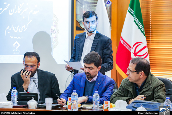 نشست خبری مدیر عامل قطار شهری مشهد-عکاس: مهدیه غفوریان/ شهرآرا